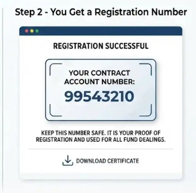 COIDA Compensation Fund registration number issued to a South African employer