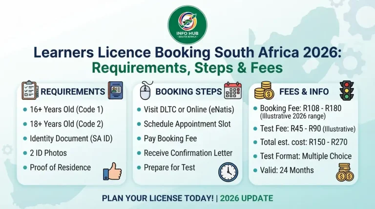 Learners Licence Booking South Africa 2026: Requirements, Steps & Fees