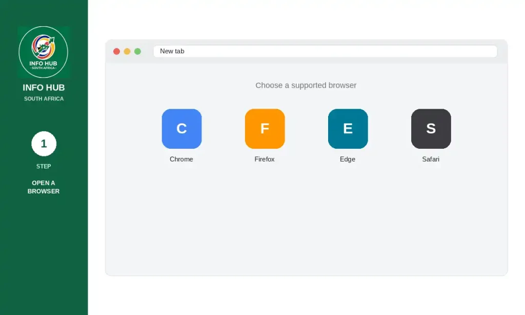 COLCampus login supported web browser on computer or mobile device