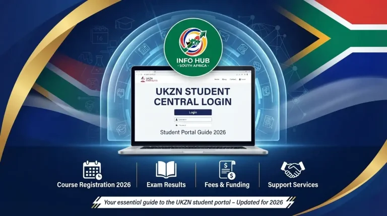 UKZN Student Central Login South Africa Student Portal Guide 2026