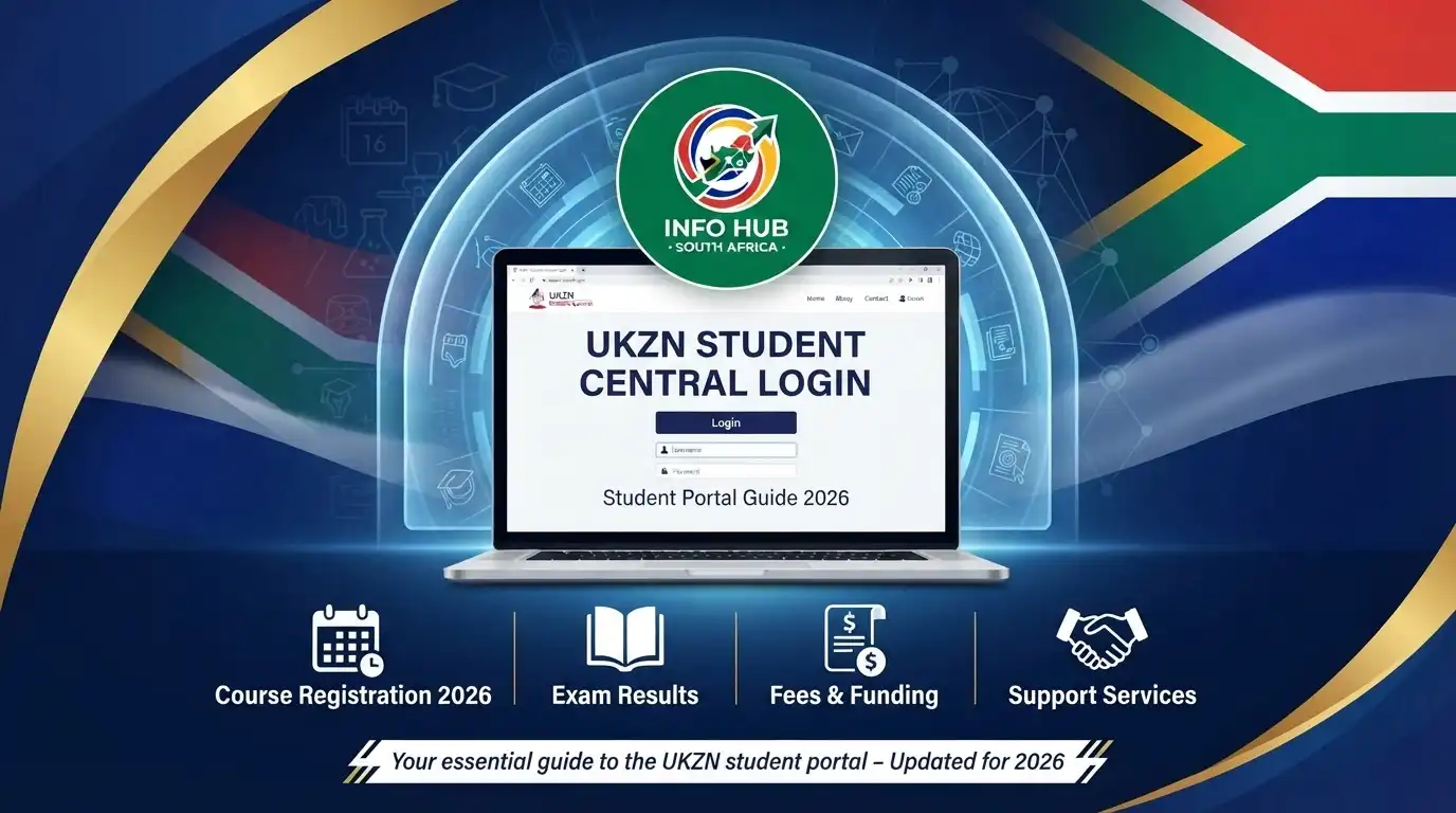 UKZN Student Central Login South Africa Student Portal Guide 2026