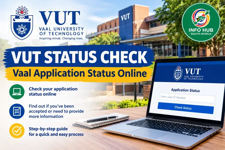 VUT Status Check 2027 Vaal Application Status Online